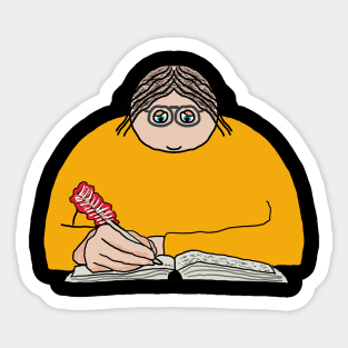 Writing Sticker